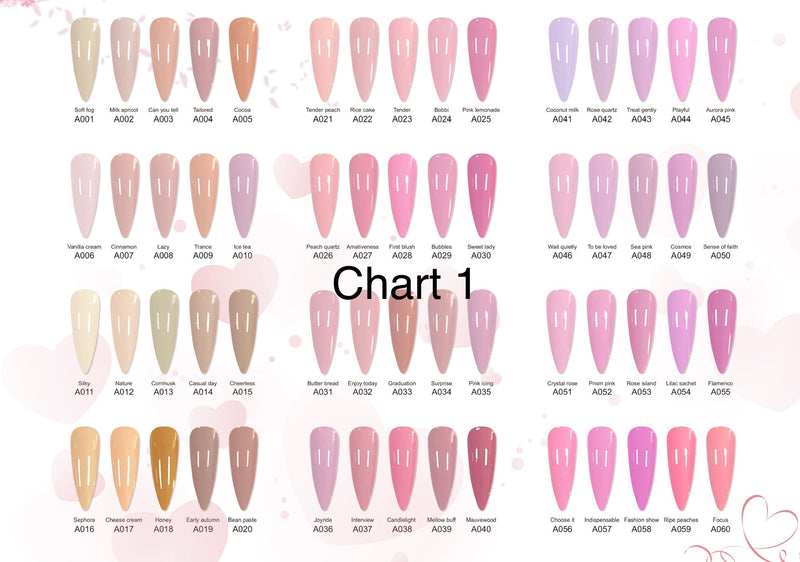 Gel Sale-Pre-Order-CHART 1 (Delivery within 4 weeks)