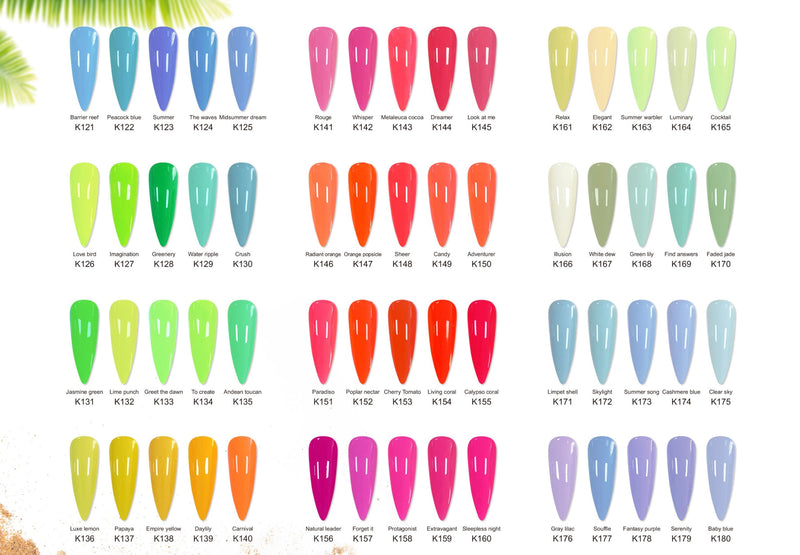 NEW! Customize Your Own  Gel Polish Collection Set (25 Colors)