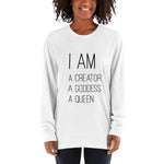 I Am Long Sleeve Tee - OOO Polish