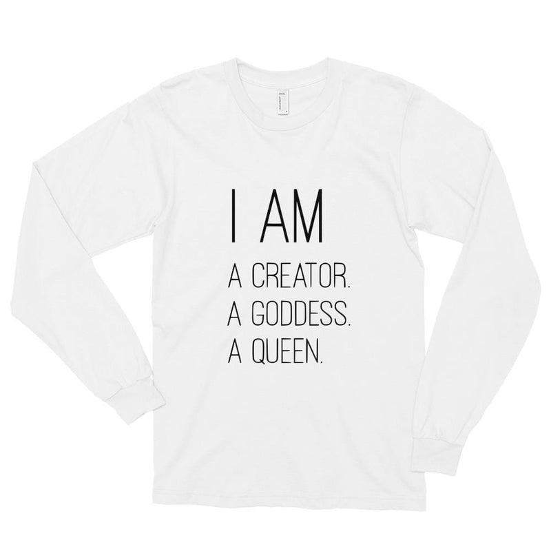 I Am Long Sleeve Tee - OOO Polish